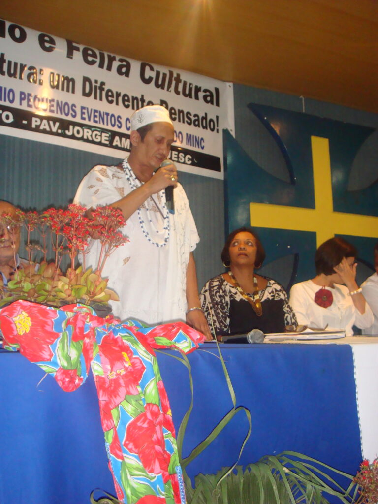 Luiz Dantas, representante territorio Litoral Sul dos Pontos de Cultura da Bahia.
