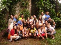 Turma do Prêmio Cultura Viva no pé da Sama