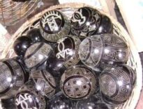 Cúias  onde é servido o Tacacá (esp