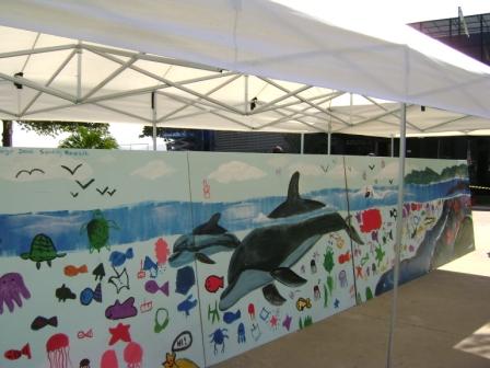 Vista geral do painel