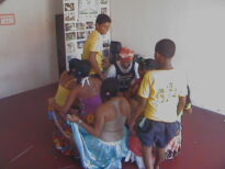 OFICINA DO PONTO DE CULTURA 2º ETAPA "TAMBORES DA ILHA" OFICINA DE RITMOS E PERCUSSÃO