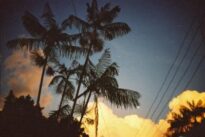 Entardecer na Oficina de Tambores