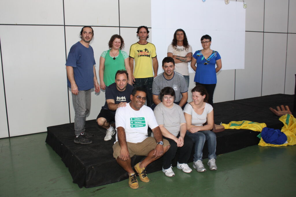 Oficina de bonecos gigantes