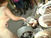Fazendo o processo de tingimento