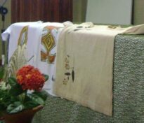 Peças produzidas por quilobolas da APA do Curia