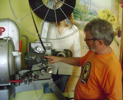 Demonstrando equipamentos