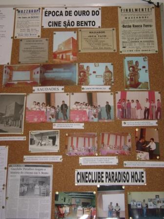 Painel de fotos e matérias