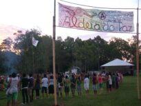 Mistica de abertura da Aldeia da Paz