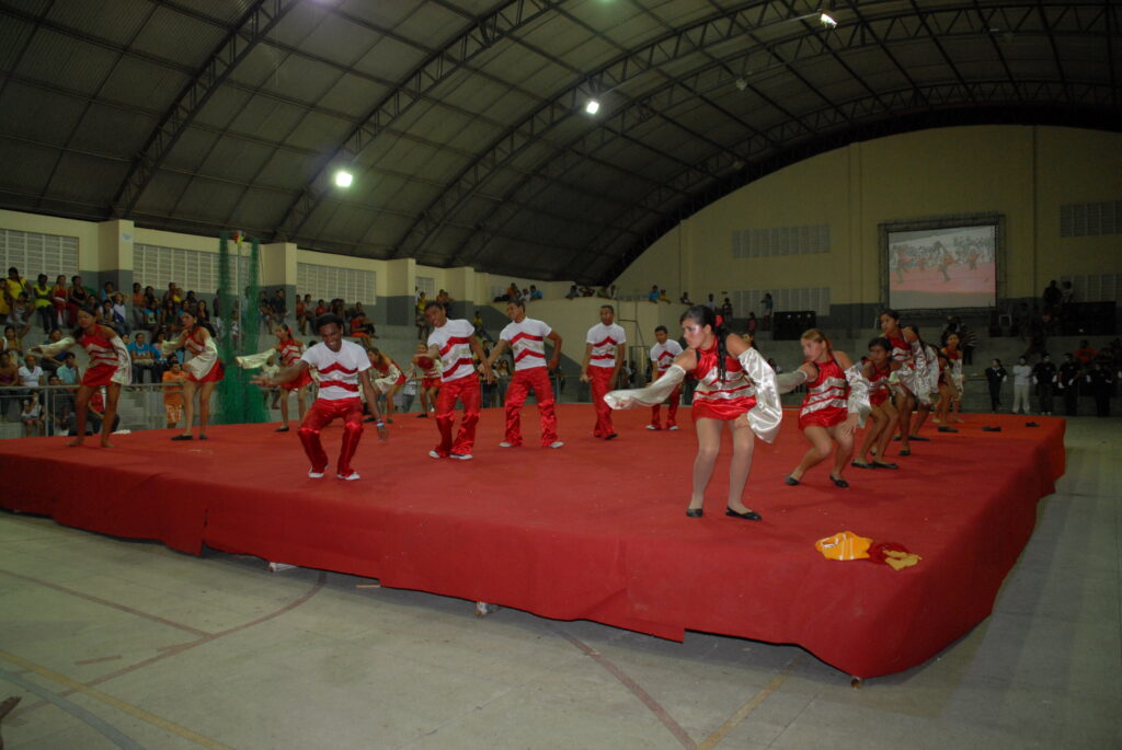 A beleza da coreografia...