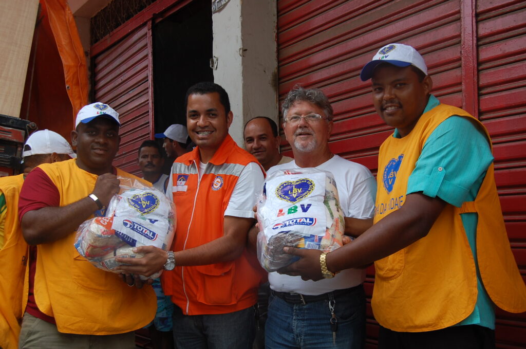 Vítimas das chuvas em Pernambuco são beneficiadas pela LBV