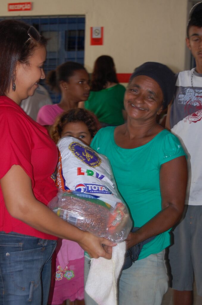 Vítimas das chuvas em Pernambuco são beneficiadas pela LBV