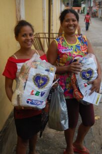Beneficiadas na cidade de Jaqueira