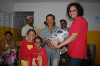 Família recebe amparo da LBV