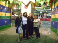 Thelma, Juliana, Alba e Rozenir