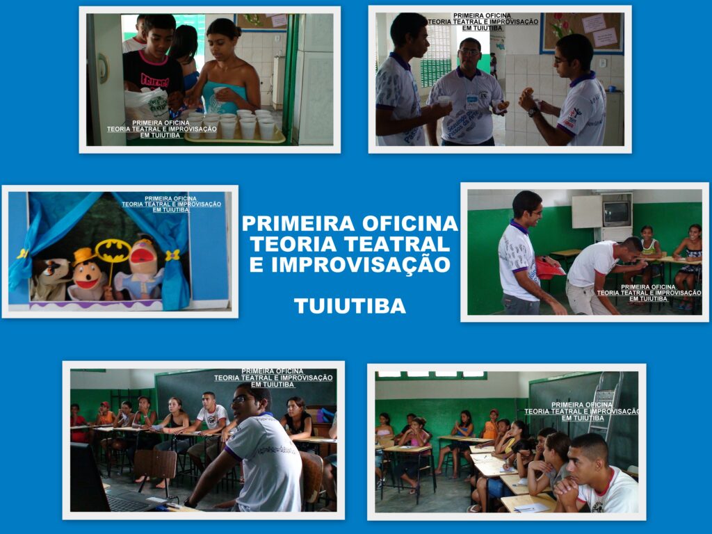 OFICINAS - PONTO DE CULTURA -GRUPO CULTURART - C. FORMOSO-BA