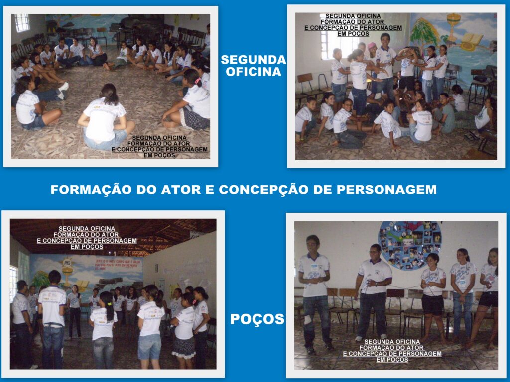 OFICINAS - PONTO DE CULTURA -GRUPO CULTURART - C. FORMOSO-BA