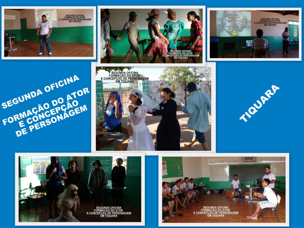 OFICINAS - PONTO DE CULTURA -GRUPO CULTURART - C. FORMOSO-BA