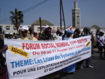Marcha de abertura do FSM