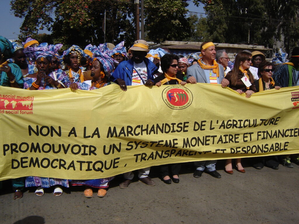 Marcha de abertura do FSM
