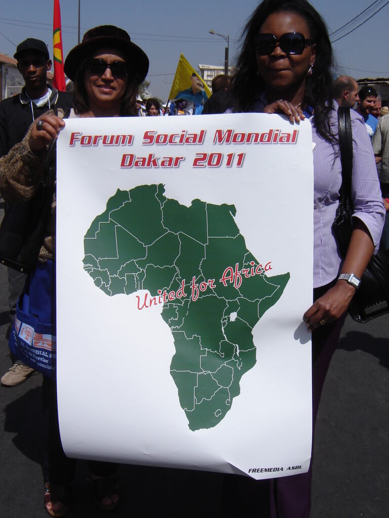 Marcha de abertura do FSM