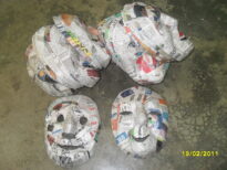 Máscaras sem pinturas