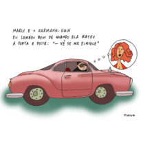 histórias de carros e garotas - Marly e o Karmann Ghia