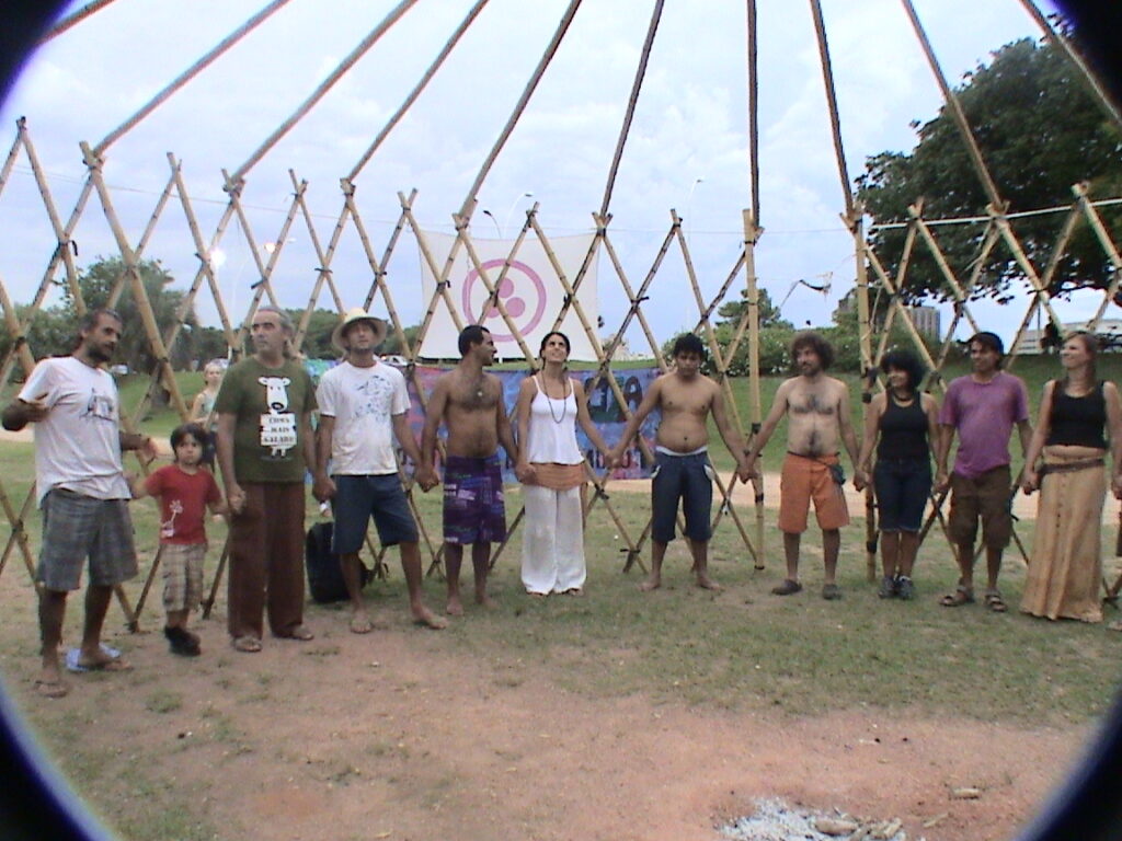 Um yurt só se move se estivermos juntos