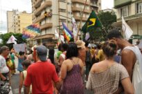 Aldeia da Paz na marcha de abertura do Fórum Social Temático