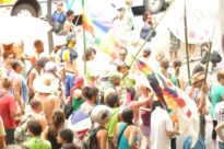 Aldeia da Paz na marcha de abertura do Fórum Social Temático