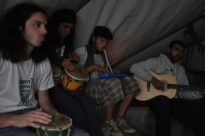 Artistas se apresentam no Palco Livre da Aldeia da Paz 2012