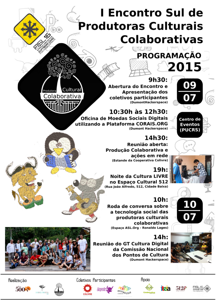 I Encontro Sul de Produtoras Culturais Colaborativas