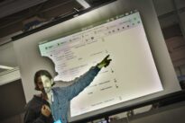 Oficina no Dumont Hackerspace