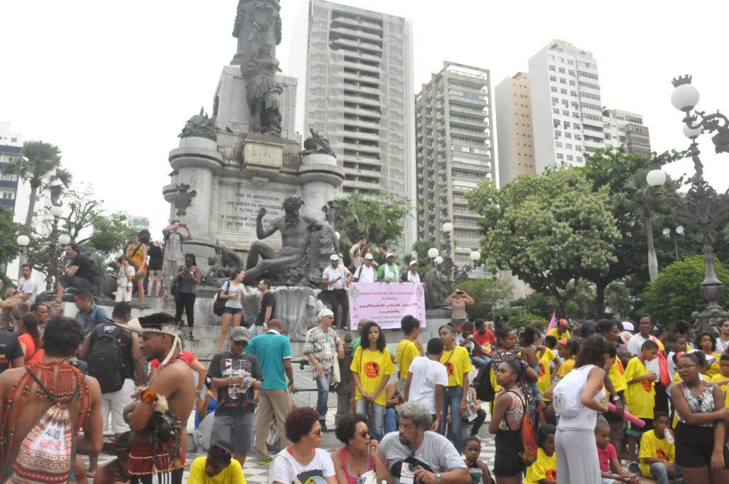 Marcha de abertura do Fórum Social Mundial 2018 em Salvador