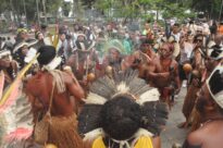 Marcha de abertura do Fórum Social Mundial 2018 em Salvador