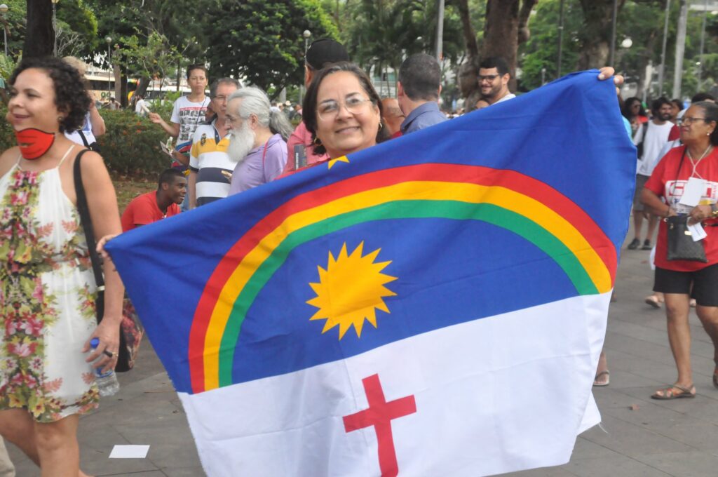 Marcha de abertura do Fórum Social Mundial 2018 em Salvador