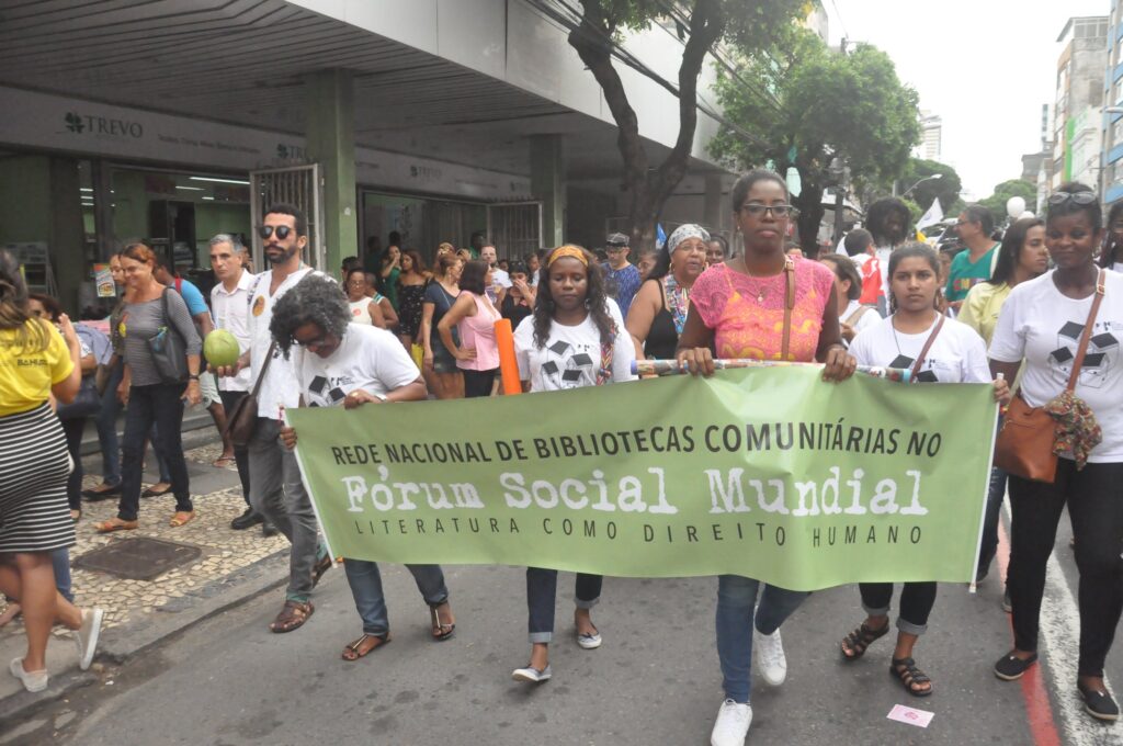 Marcha de abertura do Fórum Social Mundial 2018 em Salvador