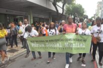 Marcha de abertura do Fórum Social Mundial 2018 em Salvador
