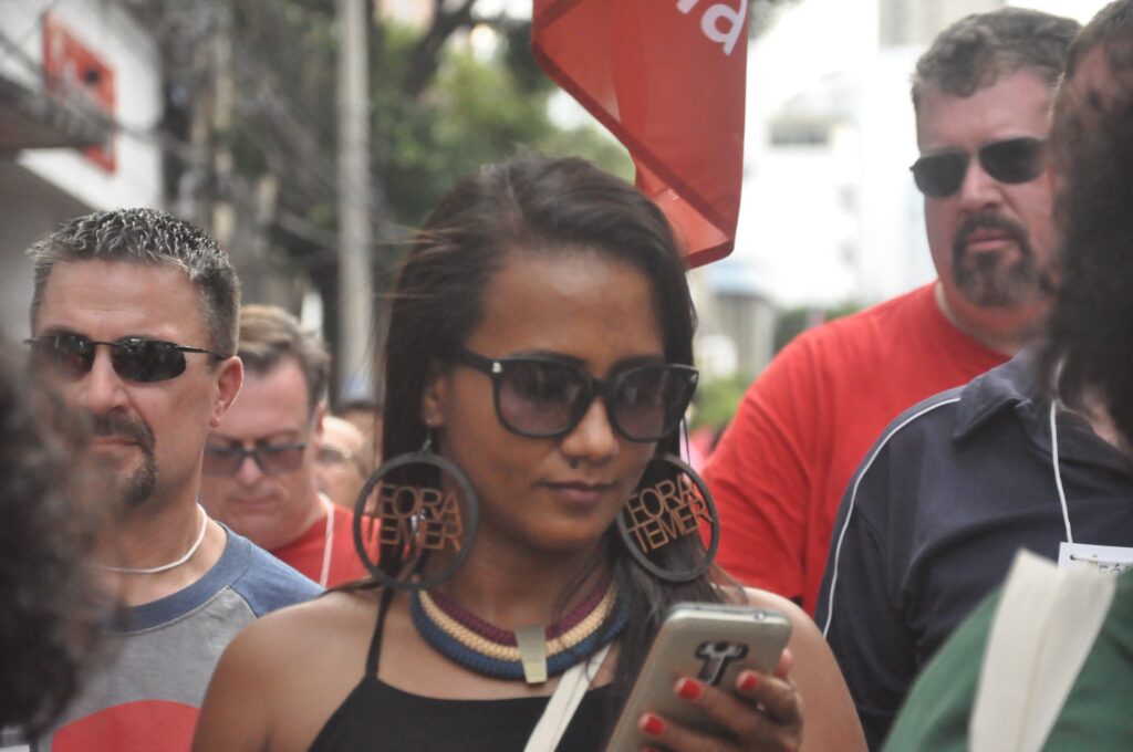 Marcha de abertura do Fórum Social Mundial 2018 em Salvador