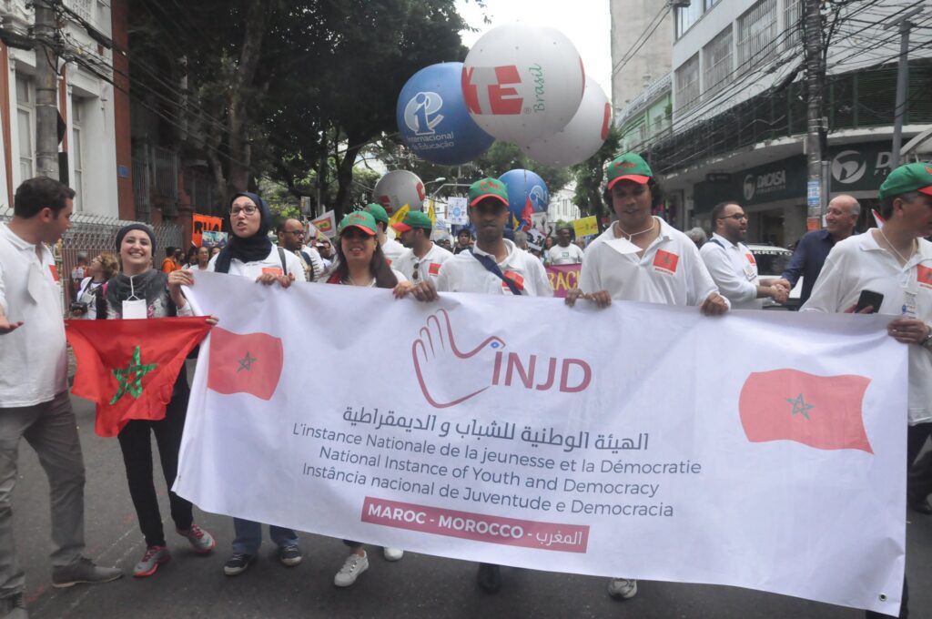 Marcha de abertura do Fórum Social Mundial 2018 em Salvador