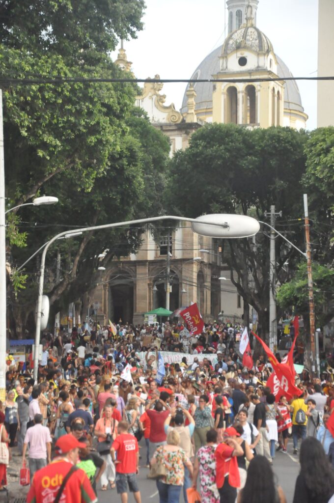 Marcha de abertura do Fórum Social Mundial 2018 em Salvador