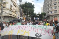 Marcha de abertura do Fórum Social Mundial 2018 em Salvador