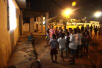 Cobertura da ação cineclubista no Alto do Eucalipto