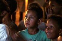 Cobertura da ação cineclubista no Alto do Eucalipto