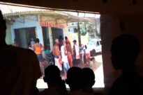 Cobertura da ação cineclubista no Alto do Eucalipto