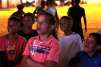 Cobertura da ação cineclubista no Alto do Eucalipto